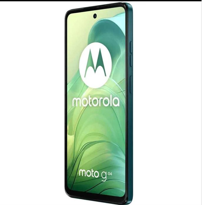Нов Motorola Moto G04 64 GB, 4 GB RAM в гаранция зарядно калъф