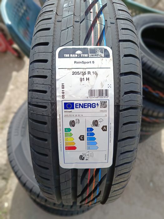 НОВИ ЛЕТНИ -16цола -205/55-1бр.-152лв."UNIROYAL"-с монтаж и баланс