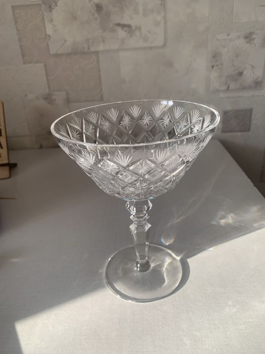 Хрустальная ваза для конфет