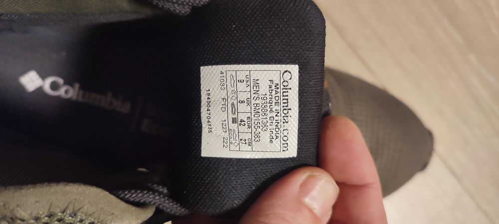 Ghete/bocanci/cizme Columbia Nr 42 , 27 cm