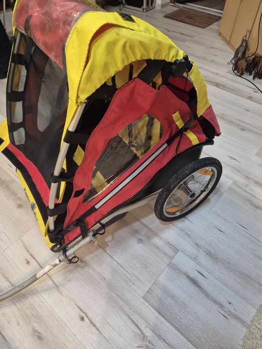 Remorca bicicleta pentru copii