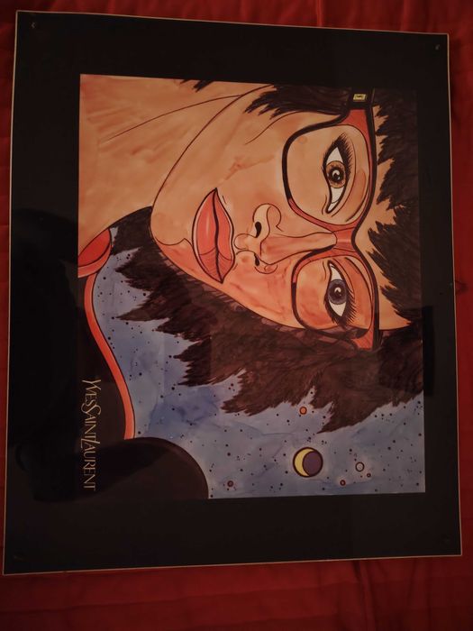 Poster, afiș, reclama Ives Saint Laurent I