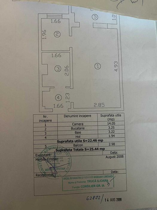 garsoniera mobilata si utilata de lux