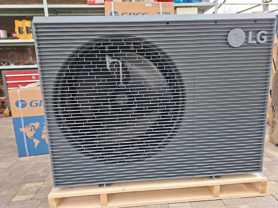 Термопомпа въздух-вода - LG Therma V Monoblock 16kW|Отопление + охлаждане