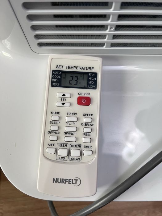 Мобилен климатик Nurfelt 12QA Portable, 12000 BTU