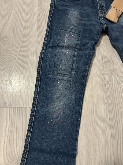 Blugi noi fete super skinny 134-140 si 146-152 cm elastici