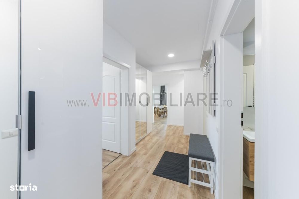 3 camere 94m2 bloc 2025 langa metrou Straulesti