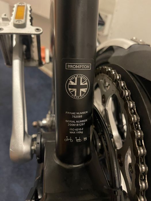 Bicicleta brompton 3 viteze an 2020