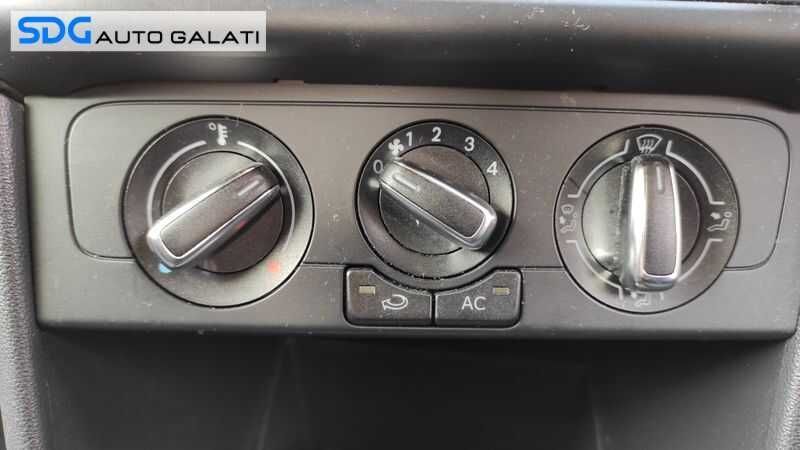 Panou Comanda AC Aer Conditionat Clima Climatronic VW Polo 6R 2009 - 2016