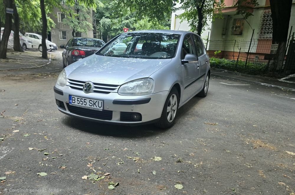 Vând Golf 5 din 2007, foarte întreținut (funcționează impecabil)