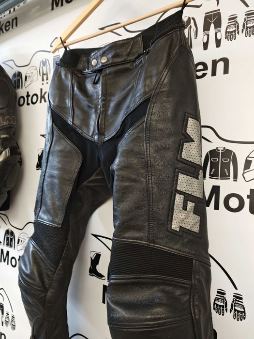 Costum moto piele FLM marime 48/M