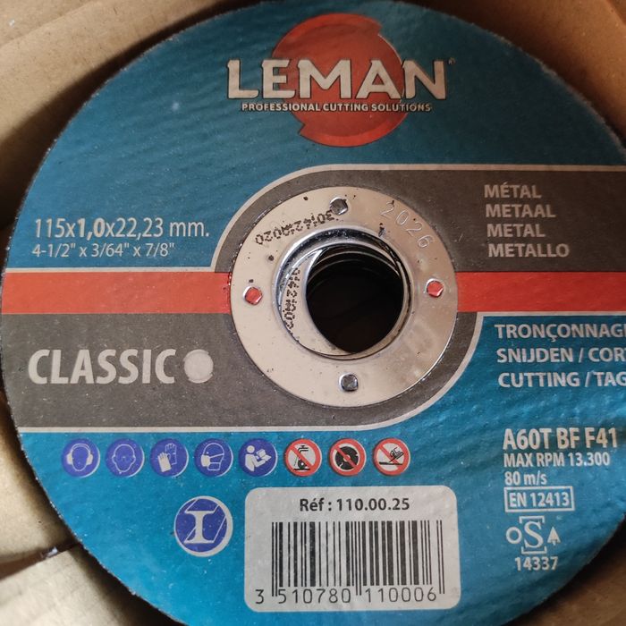 Дискове за рязане карбофлексови 125х1 и 115х1