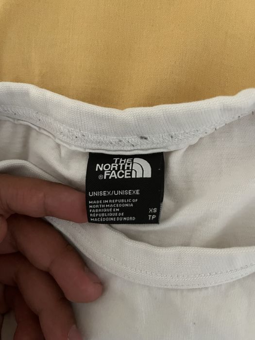 Тениска The north face - бяла - XS