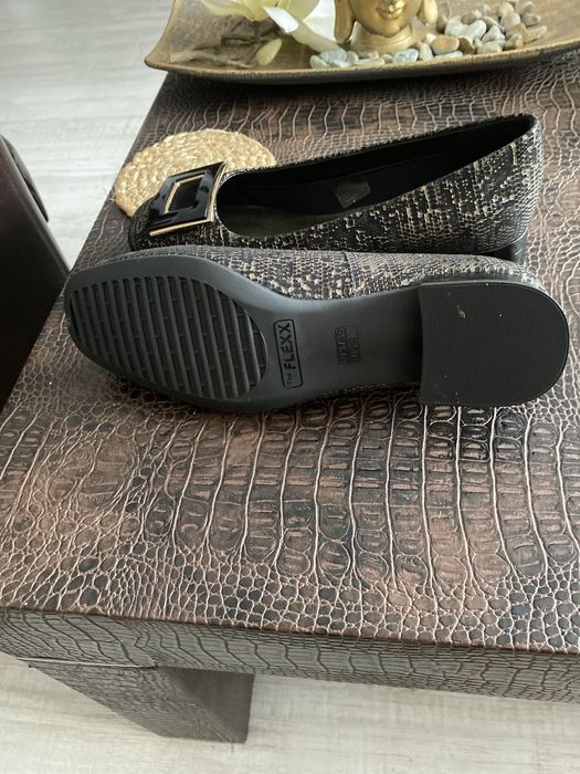 Pantofi piele naturala Flexx