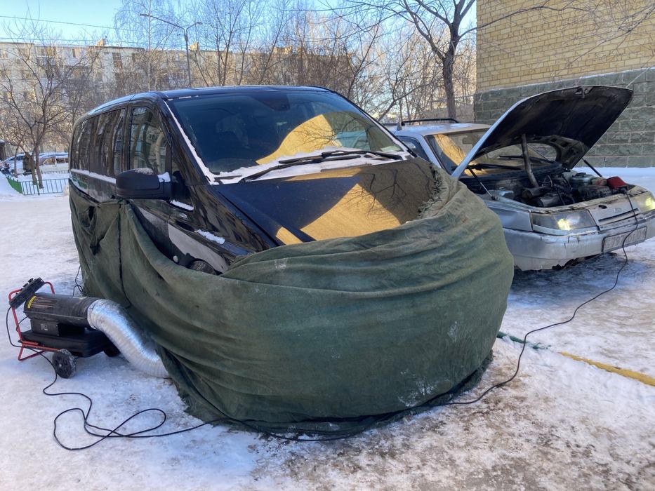 Отогрев авто, отогрев фуры