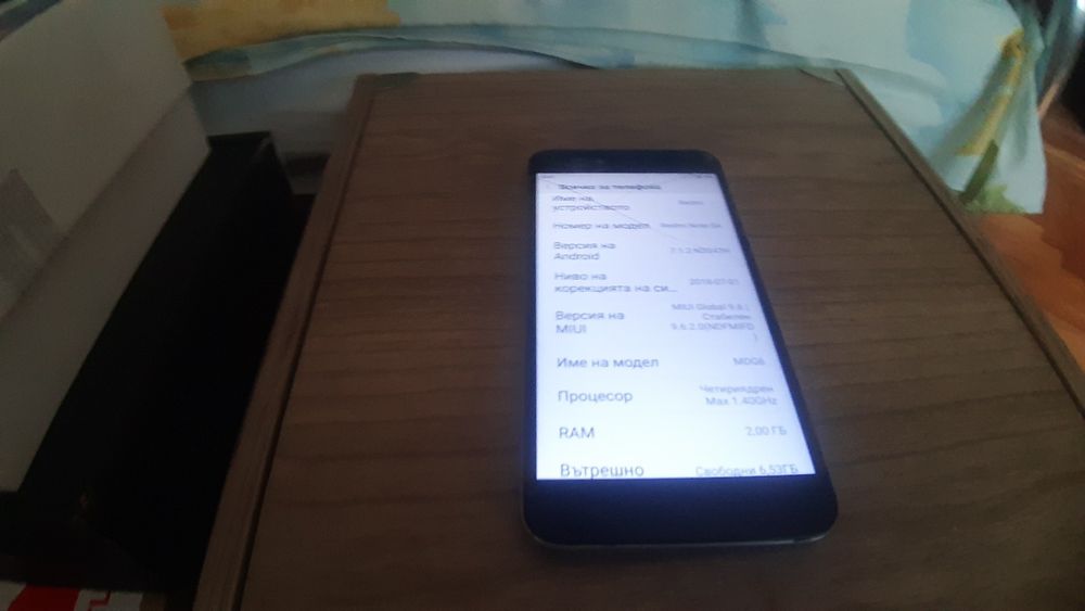 Отлично Работещ Смартфон lenovo   K6  note