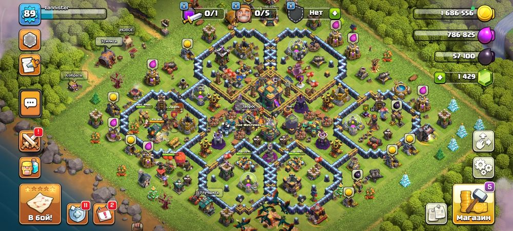 Clash of clans акк продаю