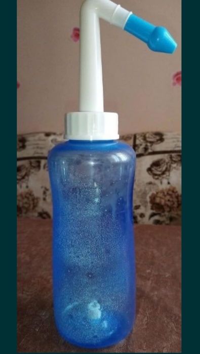 Нов назален душ 500 мл за промивка на нос и синуси 15 лв.