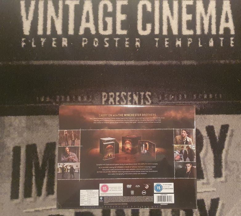 Film Serial Supernatural : DVD The Complete Collection 1-15