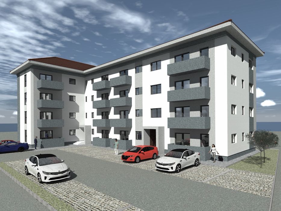Apartament NOU cu 3 camere 66.40 mp + 4.20 mp Balcon Beius zona centrala