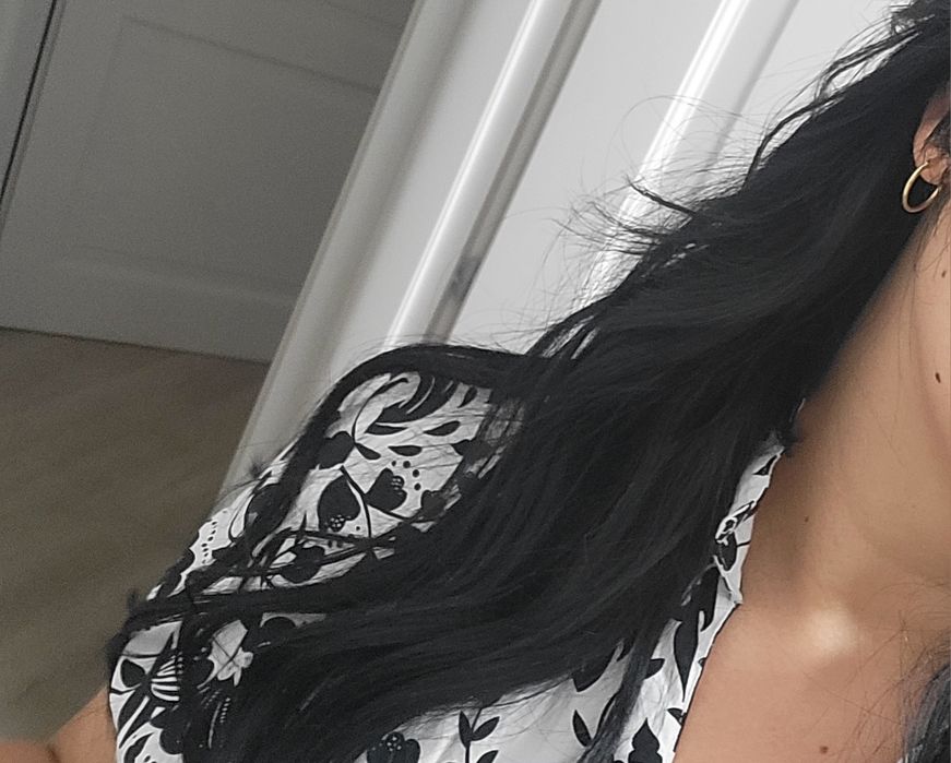 Extensii cheratina par uman negru intens