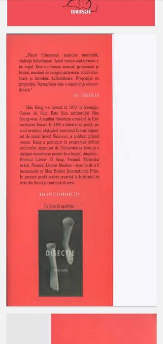 Vegetariana,Han Kang    format electronic