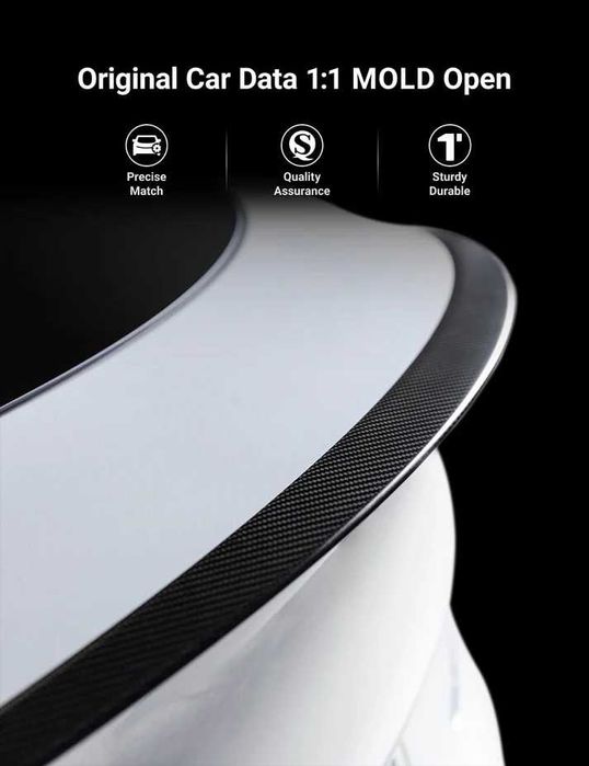 Спойлер за Tesla Model 3 – истински карбон