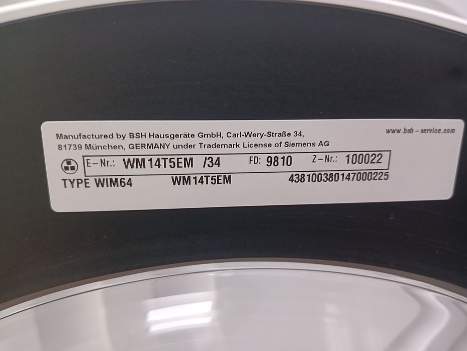 Като нова пералня Сименс Siemens IQ 500 A+++ 8кг 2 години гаранция!