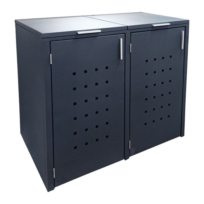 Ящик для мусорного ведра из металла (Mültonnenbox)