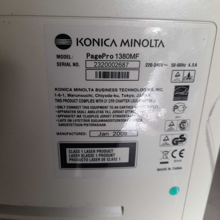Продам Лазерный Принтер 3 в 1 KONICA 1380MF