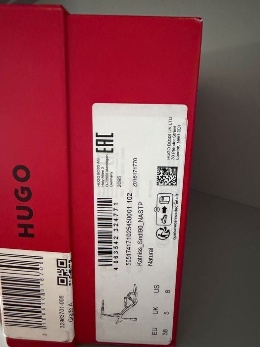 Дамски сандали на HUGO BOSS