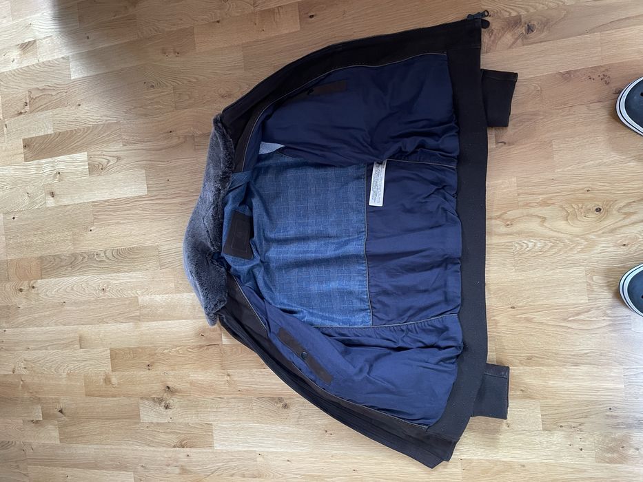 Geacă de piele Massimo Dutti nouă