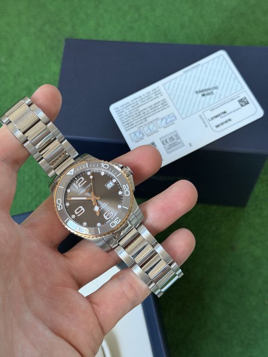 Оригинален унисекс автоматичен часовник Longines HydroConquest 39mm