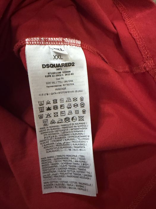 Tricou Dsquared autentic  XXL
