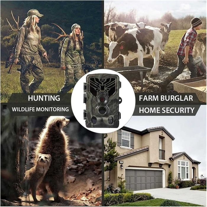 НОВА ТЕСТВАНА ловна камера HC-810A , Full HD1080P, Нощно,  IP66, 20MP