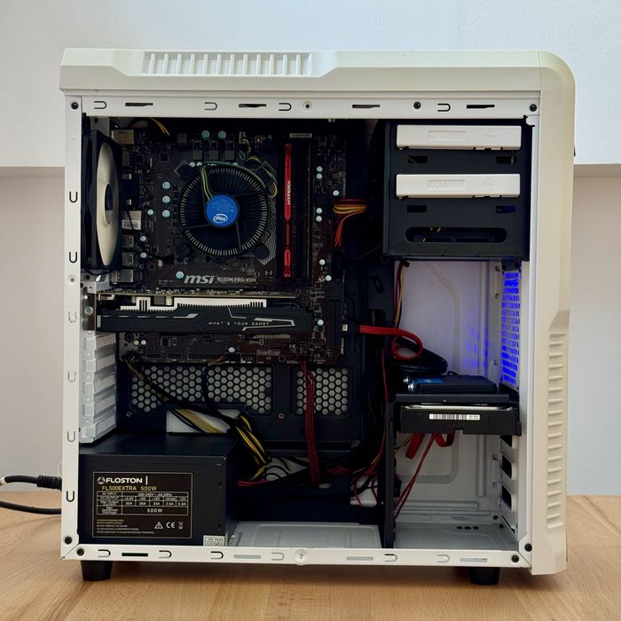 PC Gaming i5-7400 + GTX 1650 | 16GB RAM | SSD + HDD