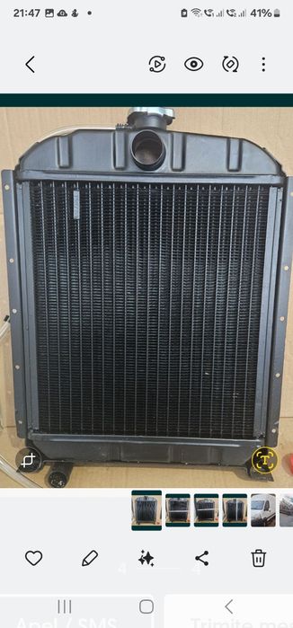 Radiator tractor fiat 211 215 import Italia preț 1690 lei se poate tri