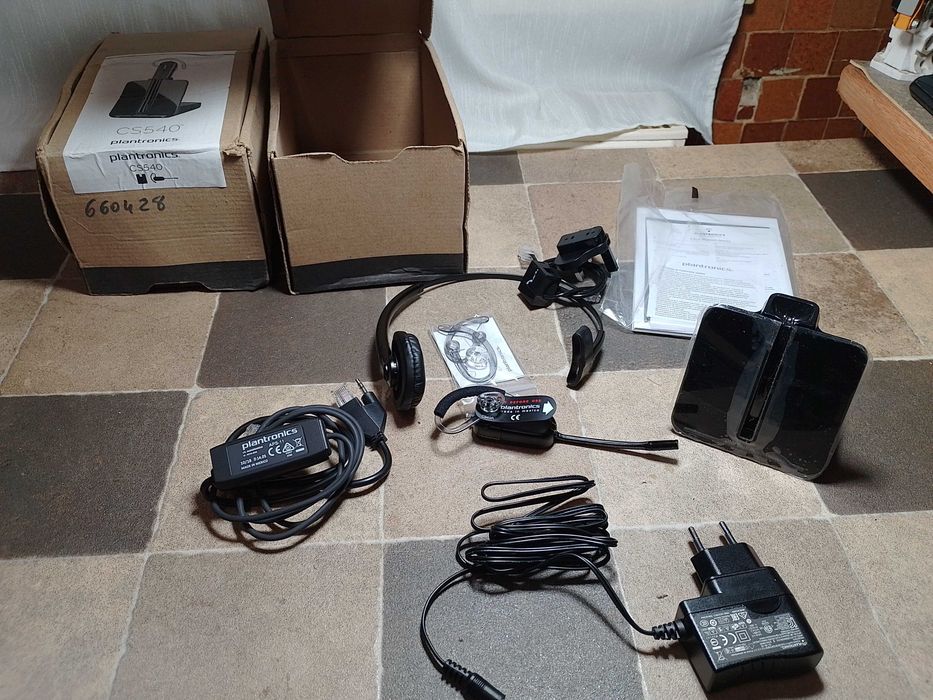 Casti audio wireless Plantronics CS540 / DECT /set 2 bucati