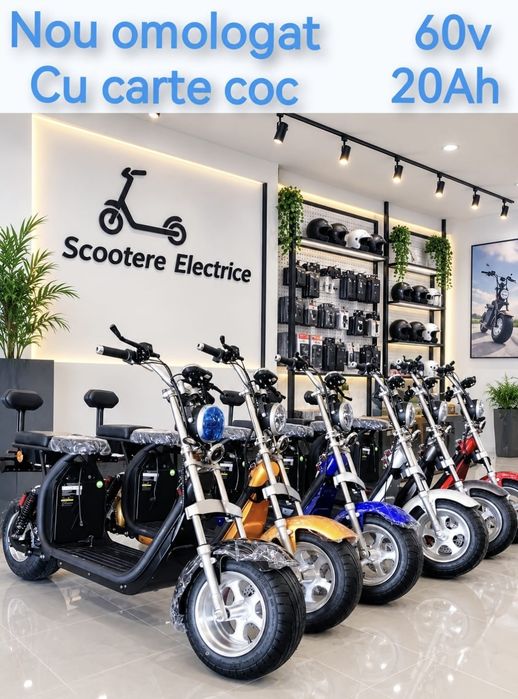 Scuter electric nou ECO Velo 25