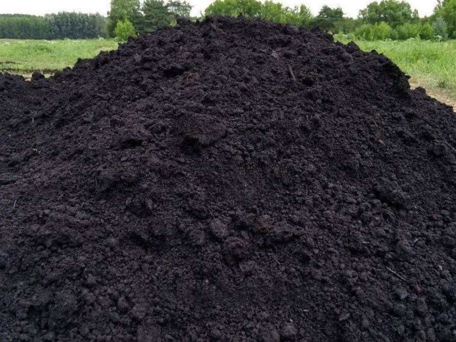 чернозем в мешках