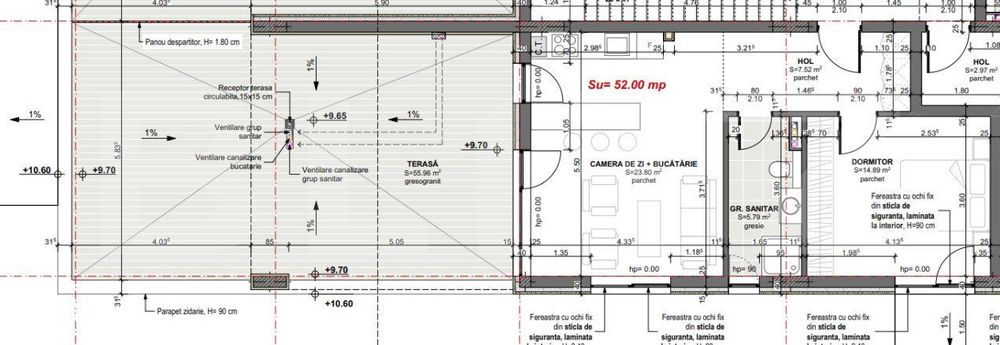 COMISION 0% Apartament 2 camere terasa 56 mp ,bloc nou Premium Apahida — fotografia 1