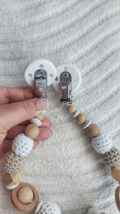 Плетена овца за количка