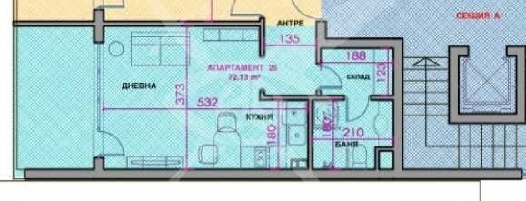 Продава се Двустаен апартамент в Поморие - 72 кв.м за 1703 €/кв.м - Снимка #1