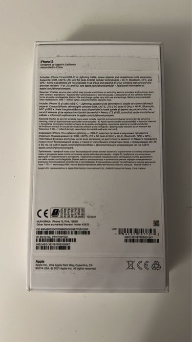 Iphone 13 baterie originala schimbata 128 gb