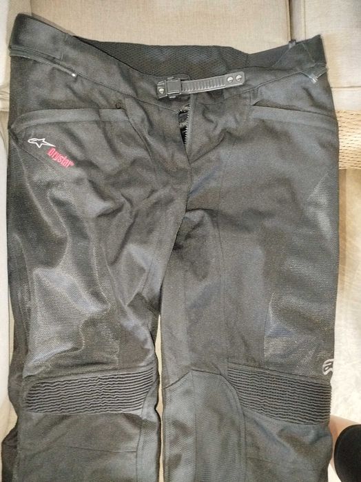 Alpinestars Stella Andes Air Drystar в черен цвят с розов надпис