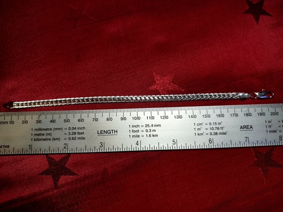 Brățară unisex nou argint 925