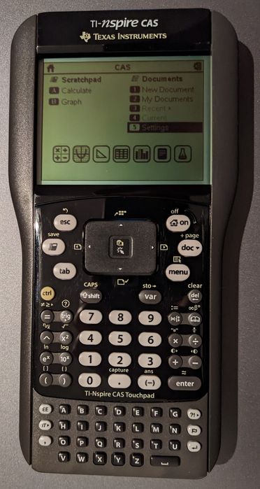 Calculator științific TI nspire CAS touchpad