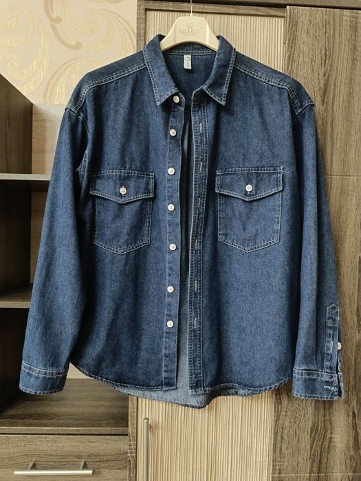 Джинсовая рубашка на мальчика