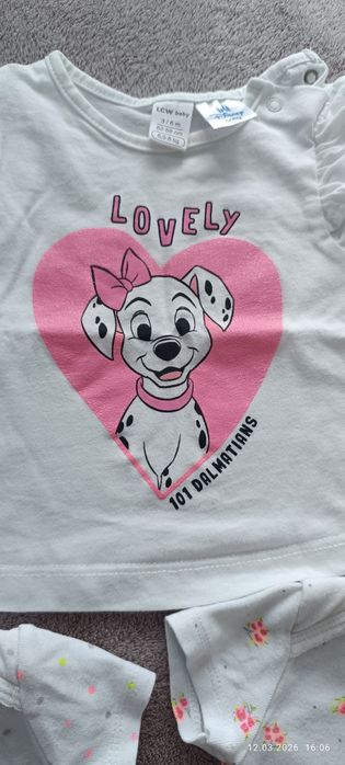 Body Carter’s 3 luni + tricou LC Waikiki (set lot pentru fetiță)