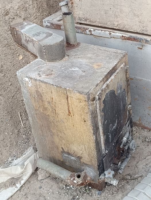 Печь газовая бу в частный дом